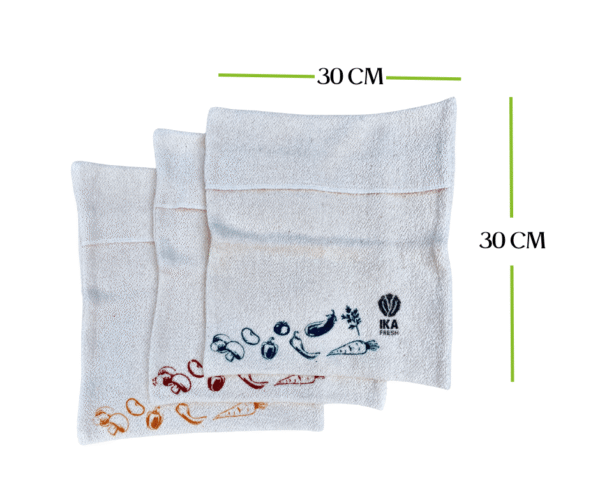 BOLSA MEDIANA REUTILIZABLE PARA VEGETALES