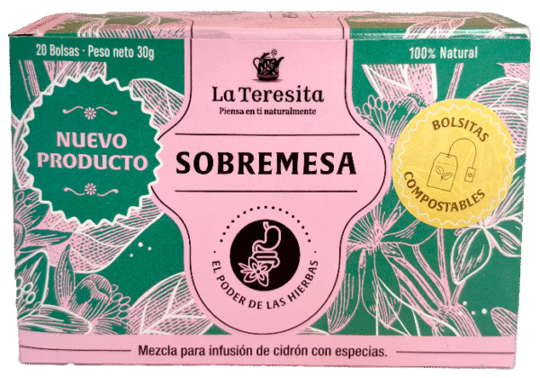 PT23TECI270-1.png Infusión Teresita Sobremesa x 20 sobres