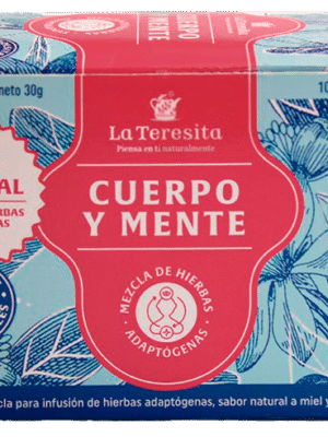 Infusión Teresita Cuerpo y mente x 20 sobres