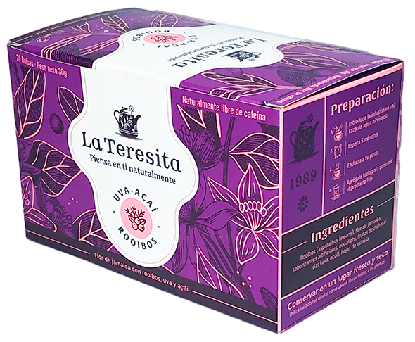 PT23TEUV233-1.png Infusión Teresita Uva, Acai y rooibos x 20 sobres