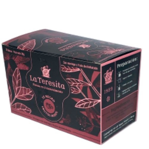 Té Negro Moringa, Frutos Rojos